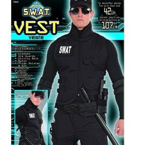 Men’s swat vest. Size XL.